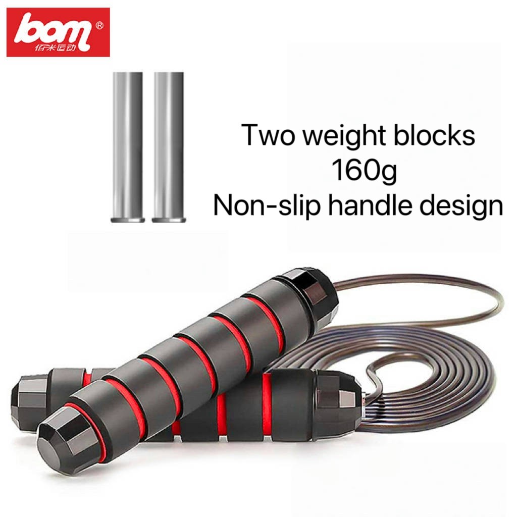 non-slip handle design tangle-free jump rope 