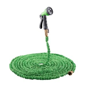 Flexible Expandable Garden Hoses Customized with Spray Heads and Lengths