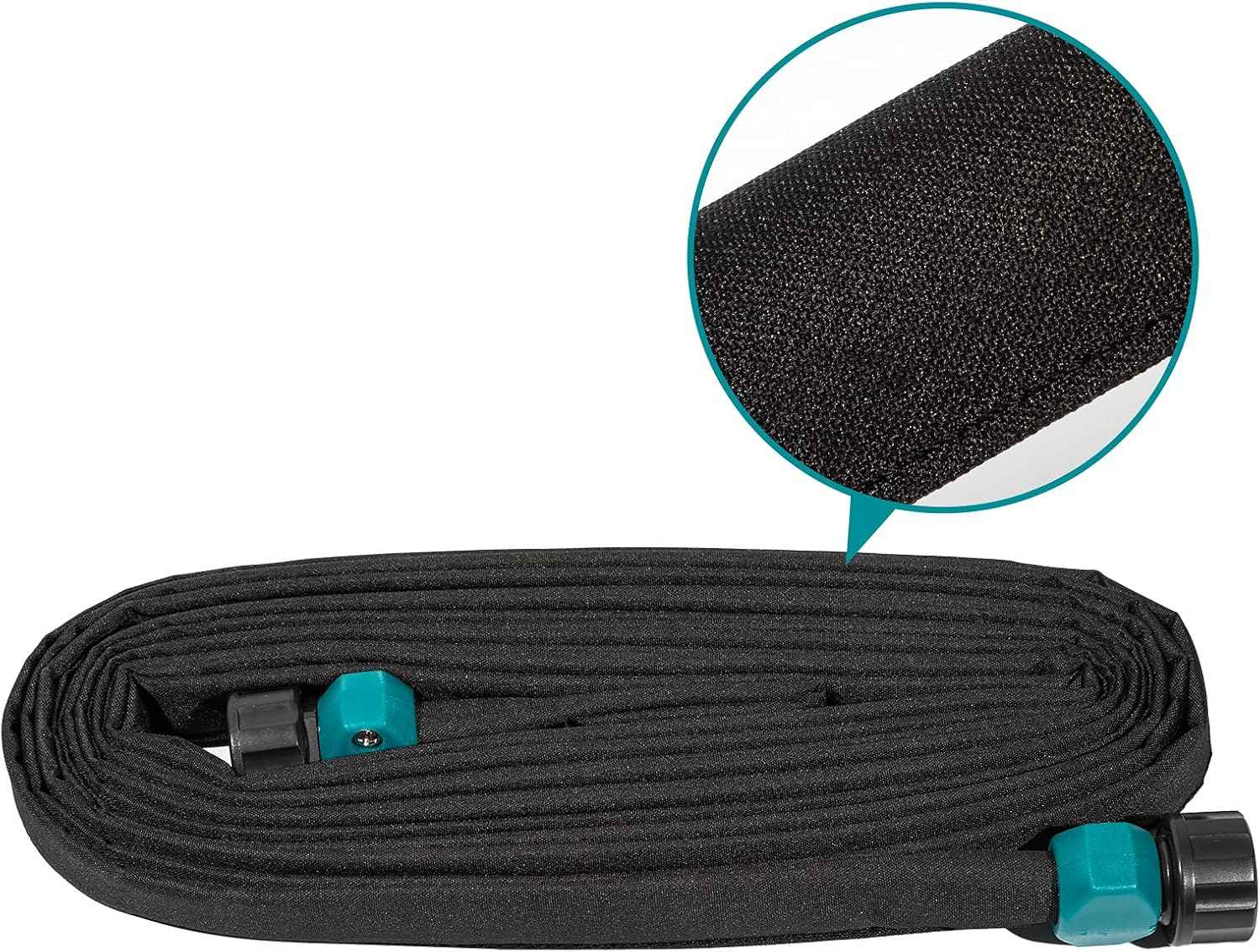 100ft flat soaker hose detail