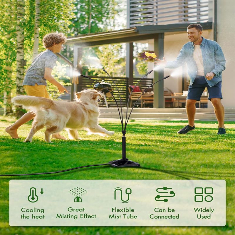 Why Garden Cooling Misting Sprinklers Are Trending in Outdoor Living Spaces