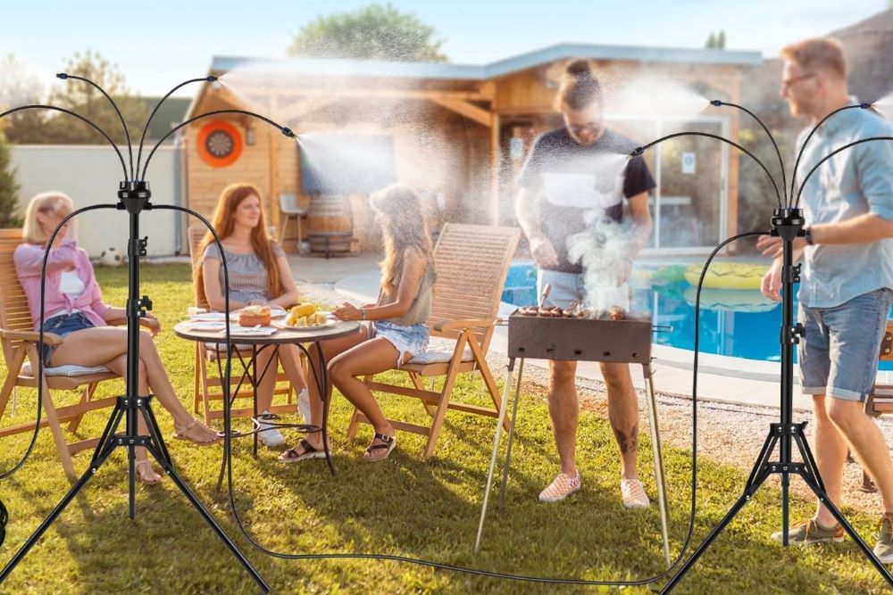 Stay Cool with Outdoor Sprinkler Cooling Systems