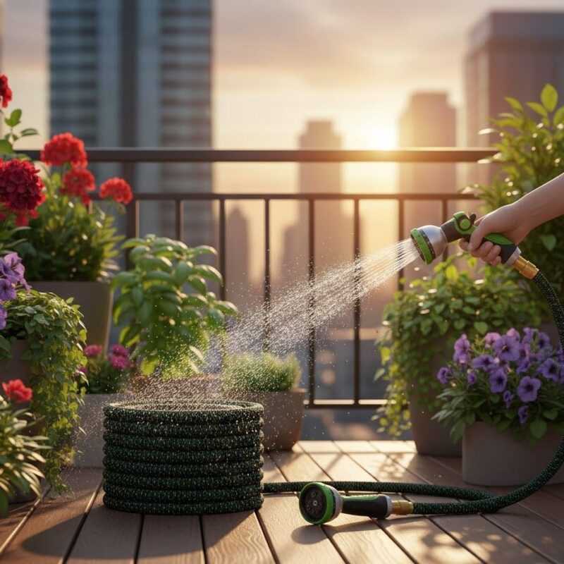 Leakproof Expandable Garden Hose for Gardener Burnout