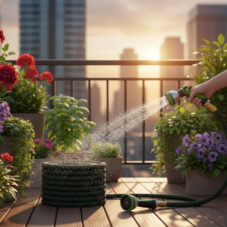 Leakproof Expandable Garden Hose for Gardener Burnout