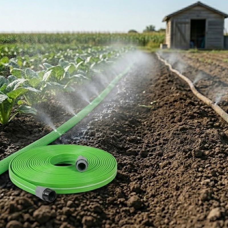 anti-clog soaker hose design