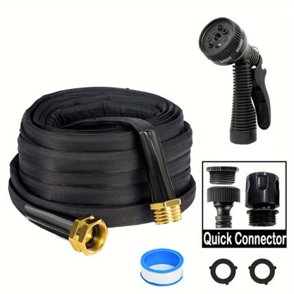 All-Weather Use No-Leak Explosion-Proof PVC Inner Garden Hose with Lay Flat