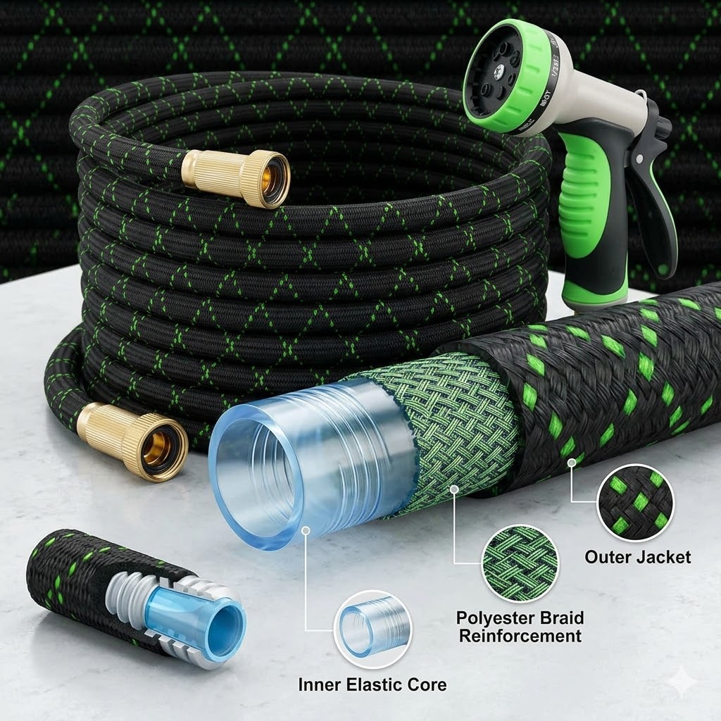Flexible Stainless Steel Water Hose Solutions of Sandwich Structure