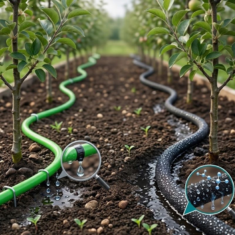 garden irrigation pipe system