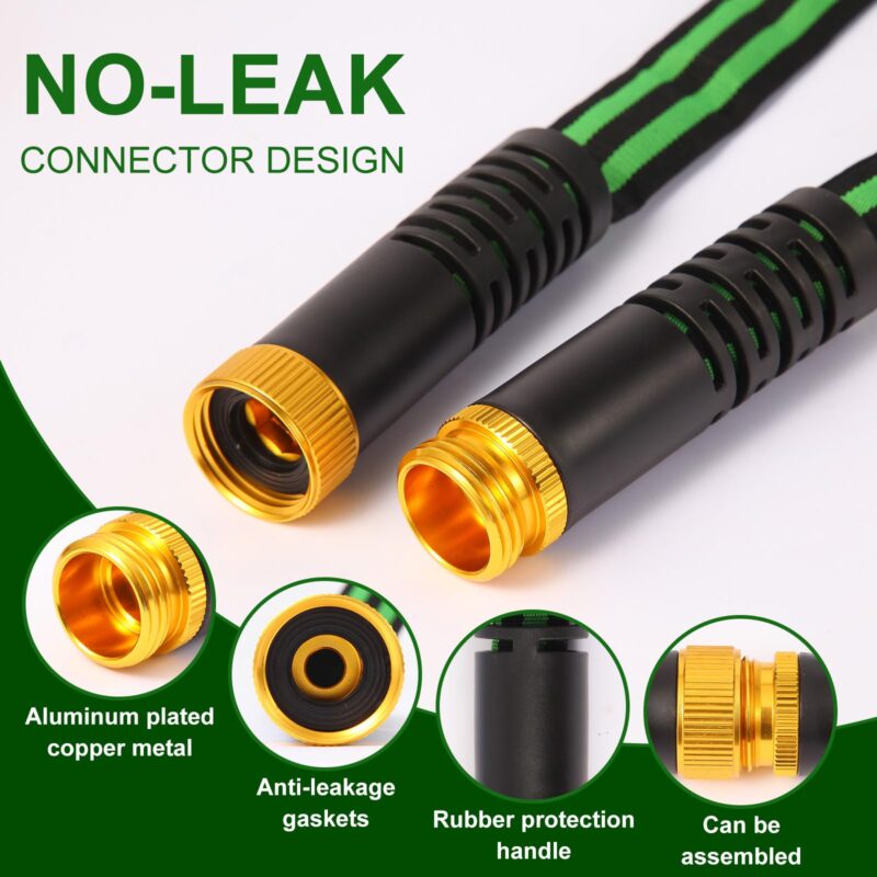 crush-proof expandable garden hose