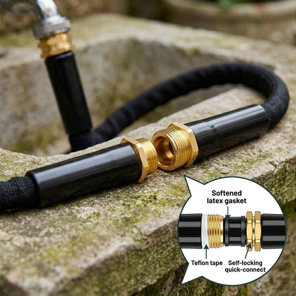 triple leak-proof design garden hose
