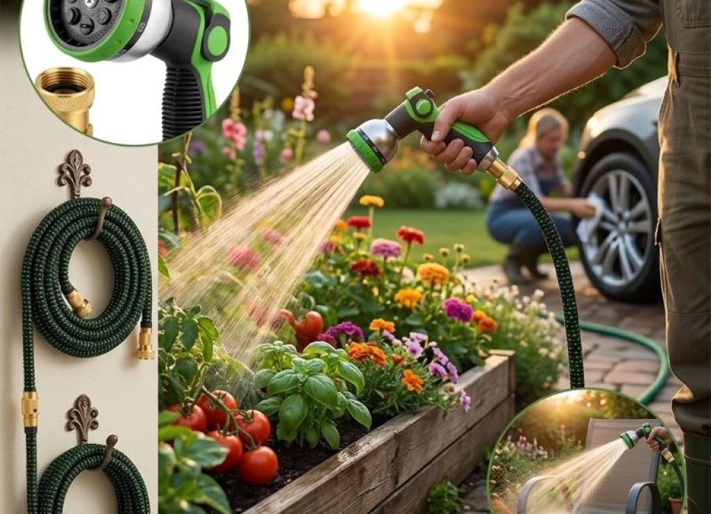 10 Smart Uses for Your Expandable Garden Hose Beyond Just Watering Plants(1)