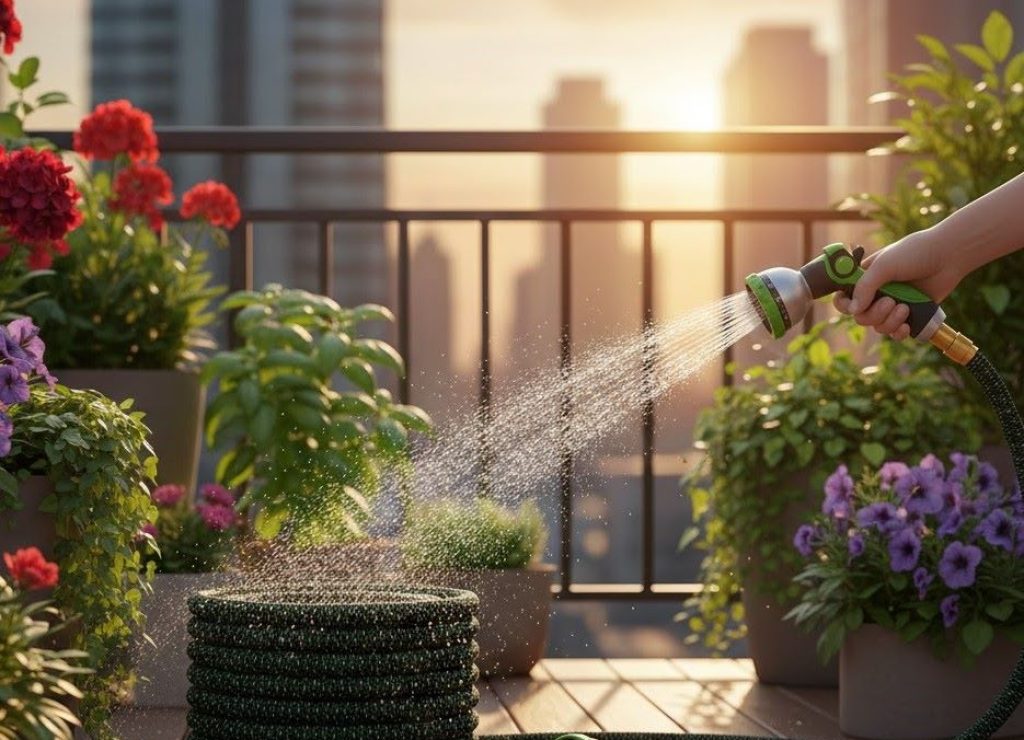 Leakproof Expandable Garden Hose for Gardener Burnout