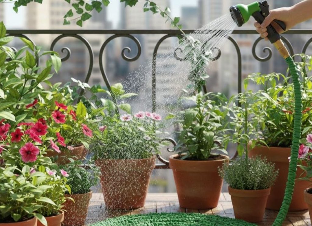 tangle-free expandable garden hose